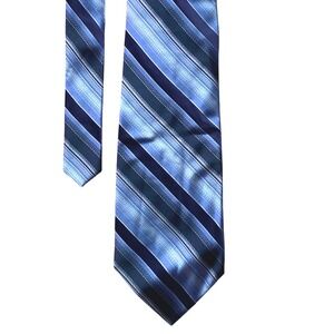 Corsini Necktie Mens Silk Striped Office Career